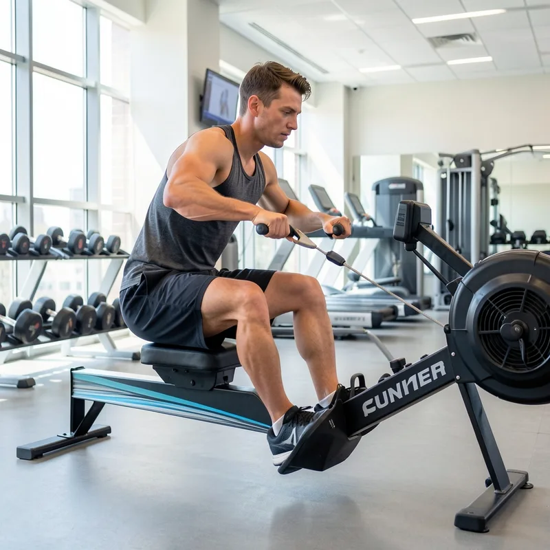 Rameur bienfaits : muscles, cardio et perte de poids